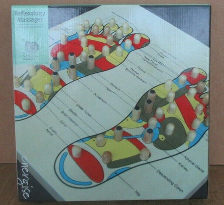 Reflexology Massager Spring Pressure Board Reduce Stress Re-energise Naturally