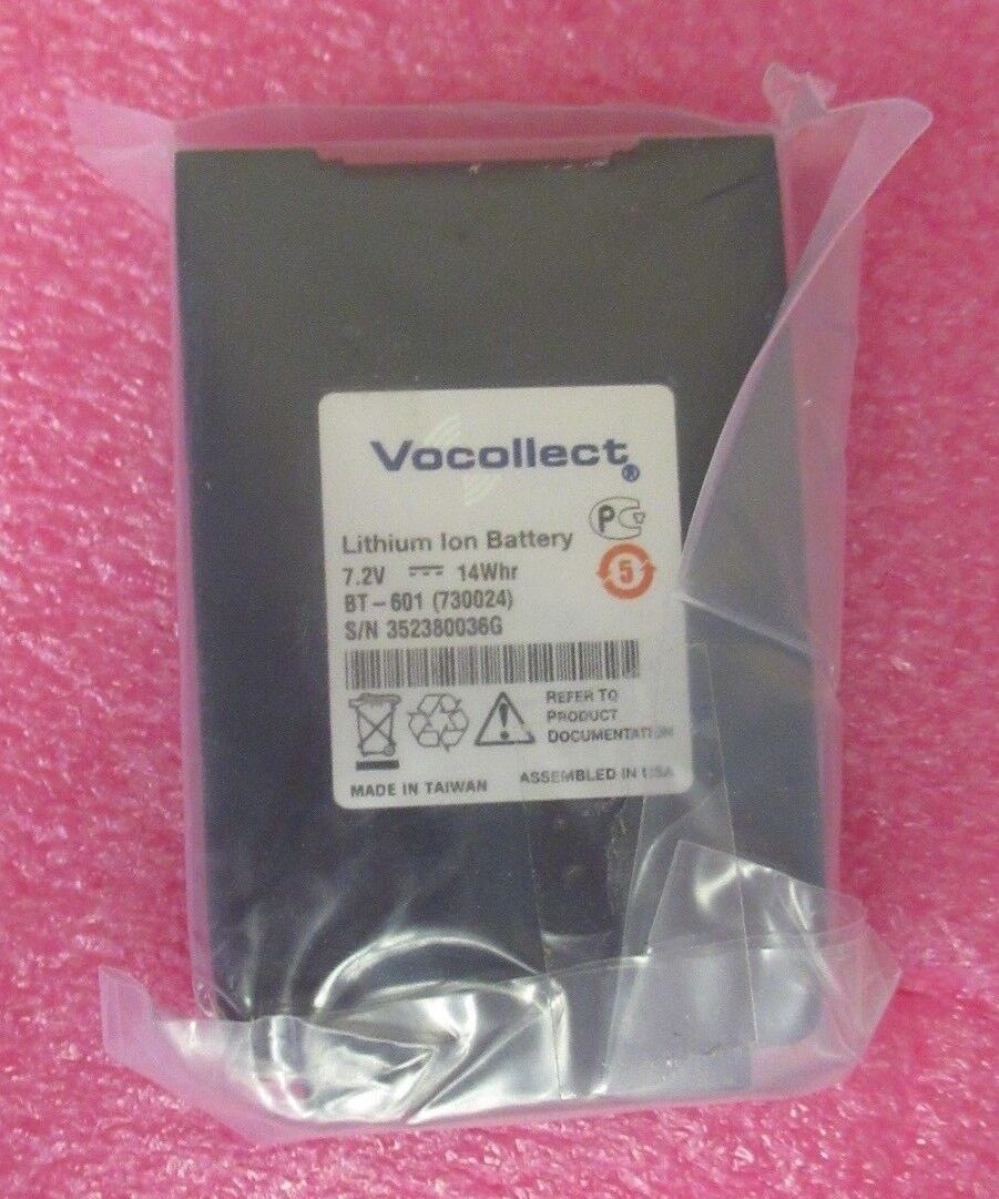 New Original Vocollect Rechargeable 7.2V-14Whr Battery BT-601 For T2 Series