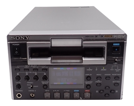 Sony HVR-1500 HDV DVCAM 1089i Digital HD Video Cassette Recorder With LCD1