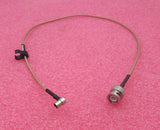 mNokia BNC Plug Male Straight To MCX Plug Male Right Angle 60cm  RF Coaxial Cable