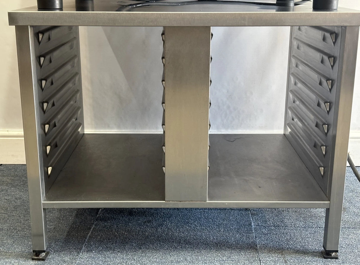 Rational SCC WE 61 Commercial 6 Grid Combi 32A 3-Phase Electric Oven with Stand