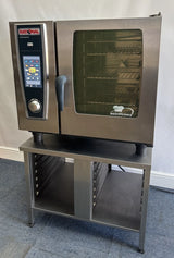 Rational SCC WE 61 Commercial 6 Grid Combi 32A 3-Phase Electric Oven with Stand